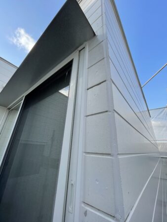 シーリングを施工して一箇所完了！|外壁塗装・屋根塗装のことなら福岡市・糸島市のエコテックス