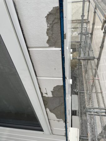 高圧洗浄すると、ここまで外壁材が壊れます。|外壁塗装・屋根塗装のことなら福岡市・糸島市のエコテックス